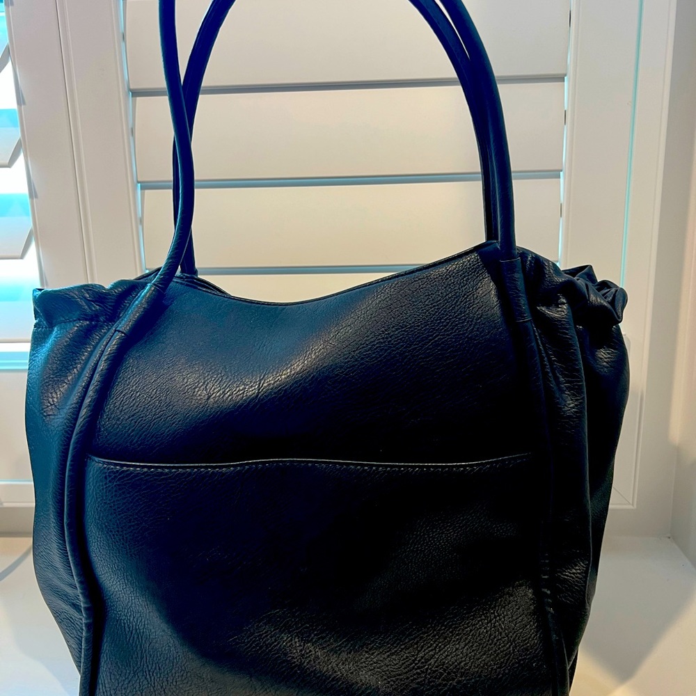 Urban Originals Black leather Tote bag